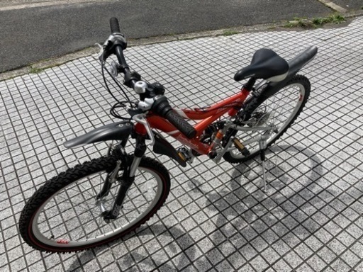 マウンテンバイク】Benetton Formula1 3x7段変速、フロント、センター