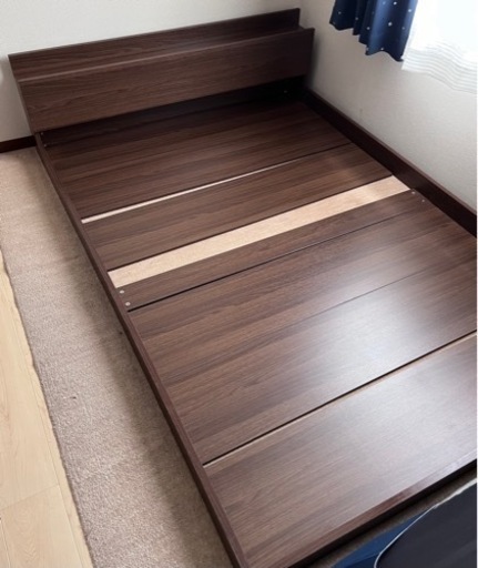 引渡先決定】家具 ベッド ダブルベッド ニトリ ダブルベッド