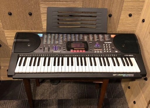 電子キーボード[CASIO CTK-620L]