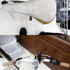 北海道 千歳市/恵庭市 近郊配送可能 DOPPELGANGER /ドッペルギャンガー 20インチ 折りたたみ自転車 213bellissima 7速 ホワイト 折り畳み