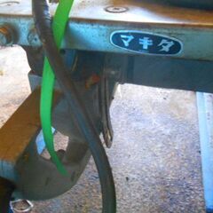 マキタのテーブル丸ノコ、引取り限定になります。