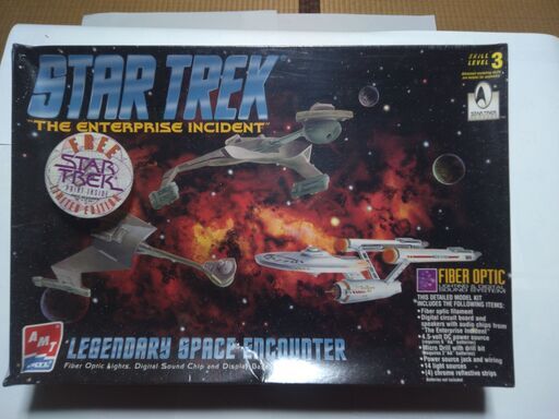 新品未開封　USS　エンタープライズVSクリンゴン　The Enterprice Incident　AMT