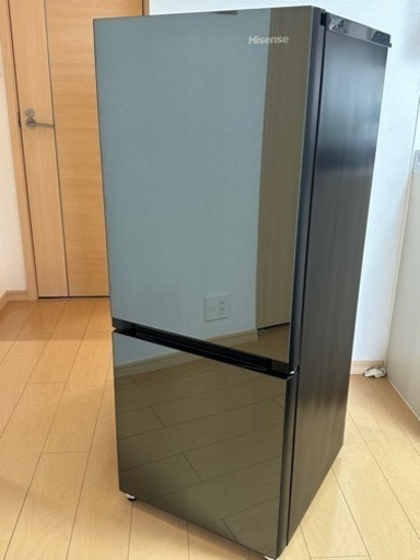 受付終了※美品ハイセンス154L冷蔵庫 - 冷蔵庫