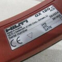 🌲入荷！【建設工具】 HILTI GX120 ヒルティ ガス式鋲打機⑤【地域最大級電動工具売り場アールワン田川】