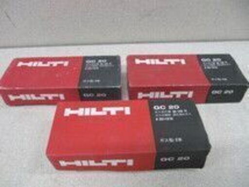 入荷！【建設工具】新品未使用 HILTI ガス缶 GC20 GX120用 3ケース（6本）①【地域最大級電動工具売り場アールワン田川】