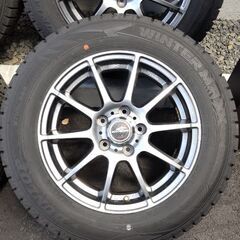 【再値下げ】中古スタッドレスタイヤ(ホイール付)
