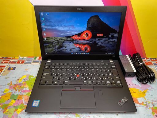 JC03109　Lenovo ノートPC X280 極美品 12.5型FHD Windows11　Office付け