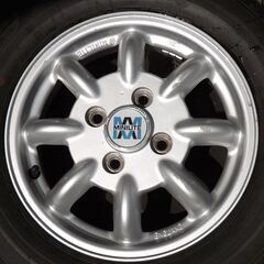 4.00B×13 MINILITE ミニライト 155/70R13 ブリヂストン ECOPIA エコピア EP150 2019年製4本セット