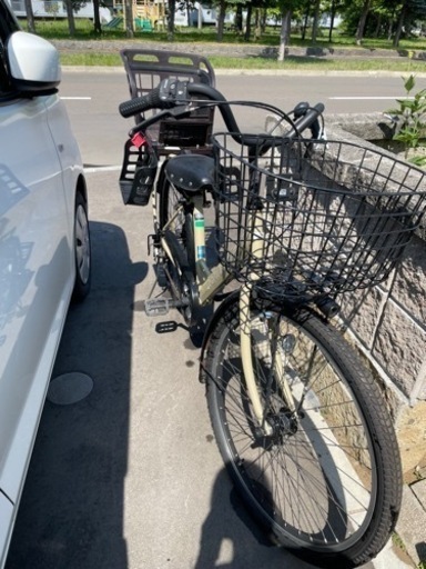 自転車 チャイルドシート付