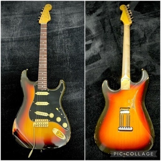 激レア Vanzandt STV-RV レリック MOD SRV モデファイ ラッカー Fender