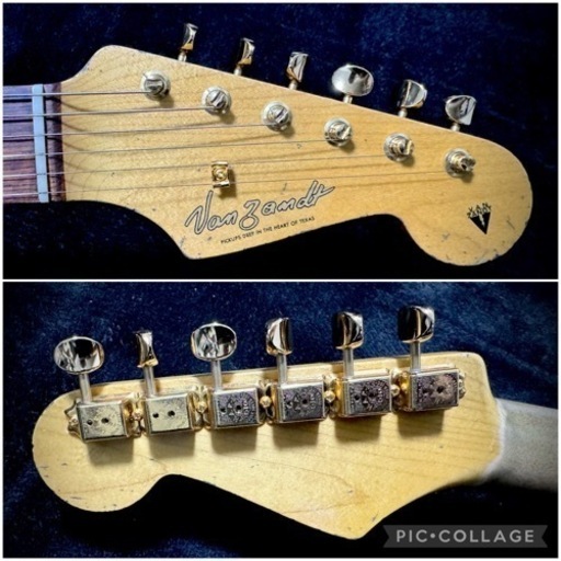 激レア Vanzandt STV-RV レリック MOD SRV モデファイ ラッカー Fender