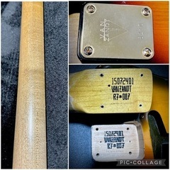 激レア　Vanzandt STV-RV レリック　MOD SRV モデファイ　ラッカー　Fender フェンダー ストラト　サンバースト ゴールドUSA 
