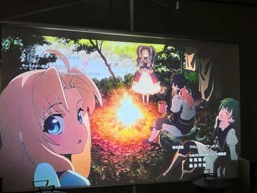 【取引完了】プロジェクター スクリーン