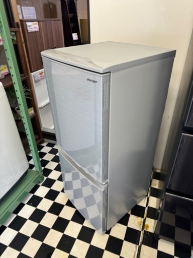 【リサイクルサービス八光】2020年製　シャープ SHARP 冷蔵庫 137L つけかえどっちもドア SJ-D14F-S リサイクルサービス八光】2020年製 シャープ SHARP 冷蔵庫 137L