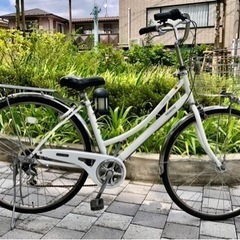 あさひ トラッドラインWリミテッド-M 27インチ 6段変速 オートライト 