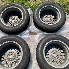 cx8 cx5純正17インチアルミホイール スタッドレスタイヤ付き