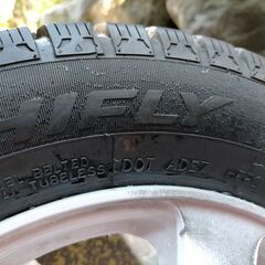 【良品】走行１０００ｋｍ未満　軽自動車　２０２３年製　スタッドレス　アルミ