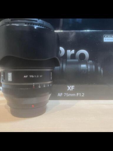 VILTROX AF 75mm F1.2 XF富士フイルム　Xマウント