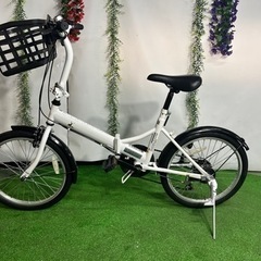 キャプテンスタッグ　折り畳み自転車　中古　大阪引き取りのみ キャプテンスタッグ折り畳み自転車中古大阪引き取りのみ