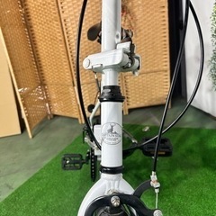 No.67キャプテンスタッグ」20インチ 折りたたみ自転車整備済み中古現状