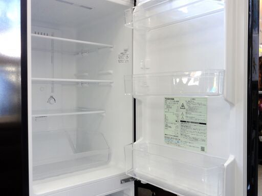 TOSHIBA 2ドア 冷蔵庫 153L 2019年製 GR-P15BS 右開き メタリック