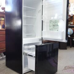 TOSHIBA  2ドア 冷蔵庫 153L 2019年製 GR-P15BS 右開き メタリックブラック 100Lクラス 東芝 札幌市 中央区 南12条