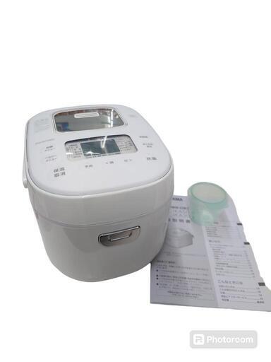 【売り切れ】アイリスオーヤマ　IHジャー炊飯器　3合炊き　RC-IKA30-W　22022年製