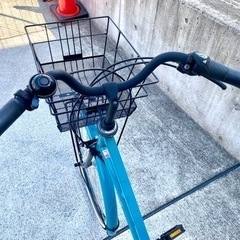 アサヒ カーグアクティブ 6段変速 26インチ ターコイズ 自転車 