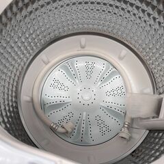 札幌 東区 アクア/AQUA 全自動洗濯機 AQPV-S60J 6.0㎏ 2021年製 ホワイト 生活家電 