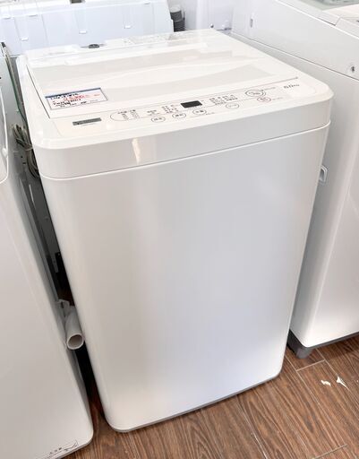 札幌 東区 ヤマダ電機 全自動洗濯機 6㎏ YWM-T60H1 2020年製 ホワイト