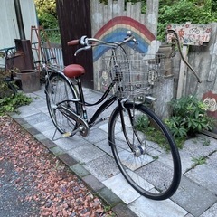 【4484】学童　ブリヂストン　ロココ　27インチ　前後タイヤ新品　19,300円（防犯・税込）