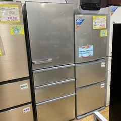 値下げしました！🪐シルバー🪐AQUA 2023年製 355L冷蔵庫 AQR-36N 4ドア  