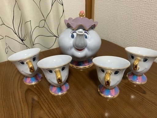 美女と野獣 ポット夫人\u0026チップ 豪華セット❣️