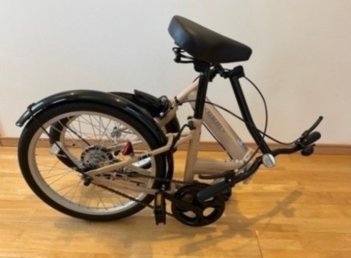 PROVROS 折りたたみ自転車 黒　ほぼ未使用 PROVROS 折りたたみ自転車 黒 ほぼ未使用 ほぼ未使用】折りたたみ