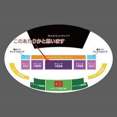 ※受け渡し者決定【レア/最前列】真駒内花火大会 2024.7.6 アリーナS指定席 3連番