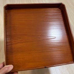 飛騨春慶塗角盆10枚