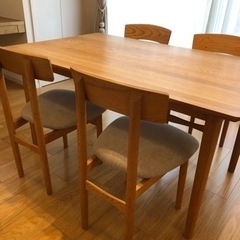 おしゃれなダイニングセット 椅子4脚