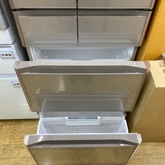 値下げしました！?フレンチドア?HITACHI 2018年製 430L冷蔵庫 R-XG43J ?