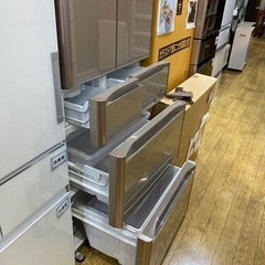 値下げしました！?フレンチドア?HITACHI 2018年製 430L冷蔵庫 R-XG43J ?