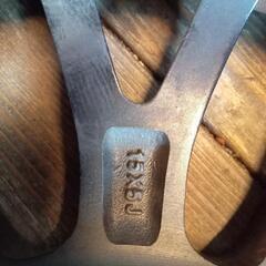 逆に希少価値があるかも・・・BBS風中古ホイール15インチ