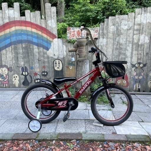 【4491】幼児車　18インチ　ミヤタ　7,700円（税込）