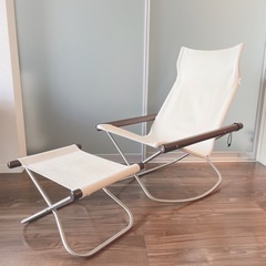 NychairX ニーチェアロッキングチェア　オットマン　セット✴︎