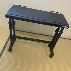 ほぼ未使用品】バウヒュッテ BHM-700C-BK 昇降式チルトスタンド