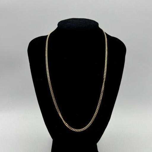 a 喜平ネックレス K18 18金 750 2面カット チェーン ゴールド アクセサリー 50cm 22g ジュエリー 中古品