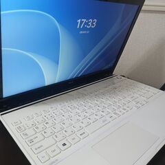 NEC白　高性能4コア８スレッド版Core i7搭載 高速SSD240G　メモリ大容量8G　テンキー　大画面15.6インチ　 　カメラ内蔵　HDMI出力　USB3.0 Wifi対応　ｆ2 NEC白 高性能4コア8スレッド版Core i7搭載 高速SSD240G メモリ大