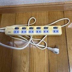 オームOHM電源タップ6口