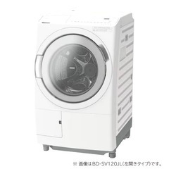 ななめドラム洗濯乾燥機 洗濯12Kg/乾燥6.0kg /ヒートポンプ乾燥 /左 