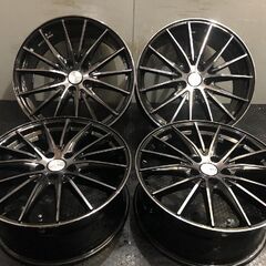 Billet Star Japan B.S.J STRAHL ビレットスタージャパン シュトラール 19インチ 4本 8J5HPCD114.3+48 C-HR ヴォクシー ノア等　(VHT058)