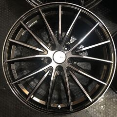 Billet Star Japan B.S.J STRAHL ビレットスタージャパン シュトラール 19インチ 4本 8J5HPCD114.3+48 C-HR ヴォクシー ノア等　(VHT058)