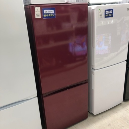 安心の6ヶ月保証付き！AQUA2ドア冷蔵庫2019年製184L/54L【トレファク堺福田店】